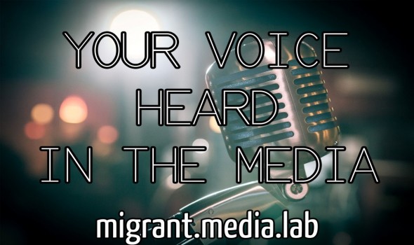  Migrant Voice - Media Lab Training Session in London 20 September 2016