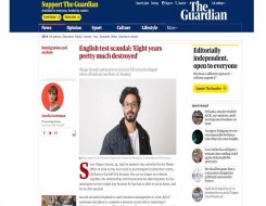  Migrant Voice - The Guardian publishes a profile of one of the international students in our campaign
