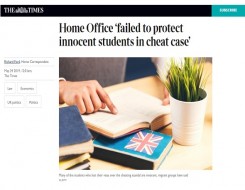  Migrant Voice - Media coverage of National Audit Office report on Home Office and international students