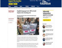  Migrant Voice - Guardian reports on students' letter and new inquiry