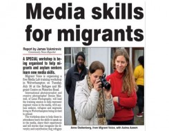  Migrant Voice - Express & Star reports on upcoming MV Media Lab