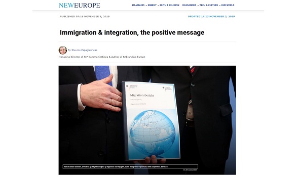  Migrant Voice - New Europe article features MV's Feel at Home project