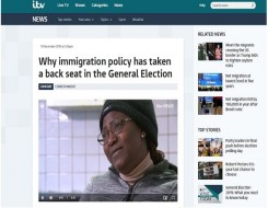  Migrant Voice - MV member speaks to ITV News about her experience as an asylum seeker