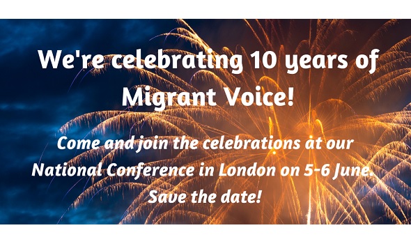  Migrant Voice - We're celebrating 10 years of Migrant Voice