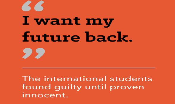  Migrant Voice - My future back, the international students found guilty until proven innocent