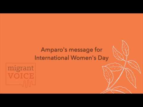 amparo  international womens day 2020