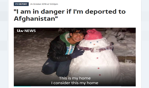  Migrant Voice - MV member Nas Popalzai speaks to ITV Central