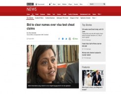  Migrant Voice - BBC Scotland reports on students campaign