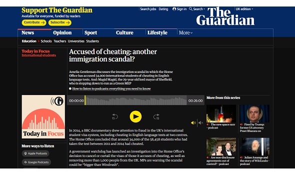  Migrant Voice - Student affected by Home Office injustice speaks to Guardian podcast