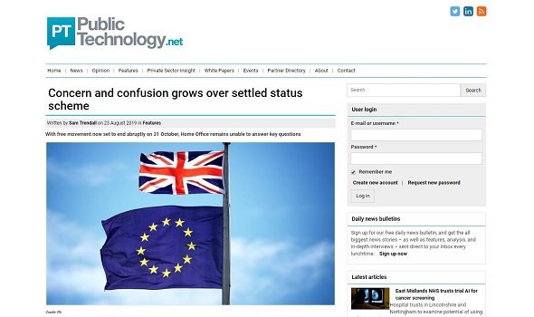  Migrant Voice - MV staff interviewed on no-deal end to freedom of movement