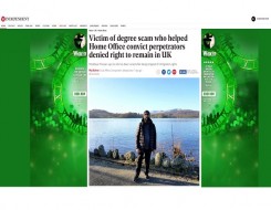 Migrant Voice - Independent tells story of MV member betrayed by Home Office