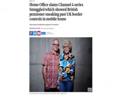  Migrant Voice - Evening Standard article features MV response to 'Smuggled'