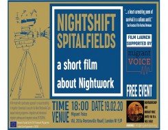  Migrant Voice - Film launch in London