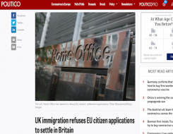  Migrant Voice - MV comments on new Settlement Scheme statistics