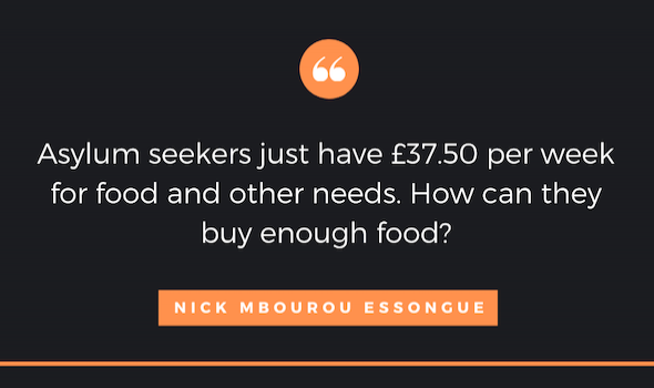  Migrant Voice - Asylum seekers, homelessness and charities: Some difficulties due to Covid-19