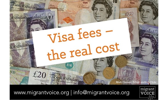  Migrant Voice - Briefing on visa fees sent to all MPs