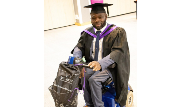  Migrant Voice - Asylum seeker with a disability appeals for help to raise fees for his PhD study