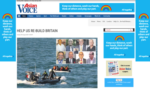  Migrant Voice - MV Director speaks to Asian Voice about the Government's approach to migrants crossing the Channel