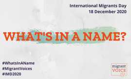  Migrant Voice - What's in a name?