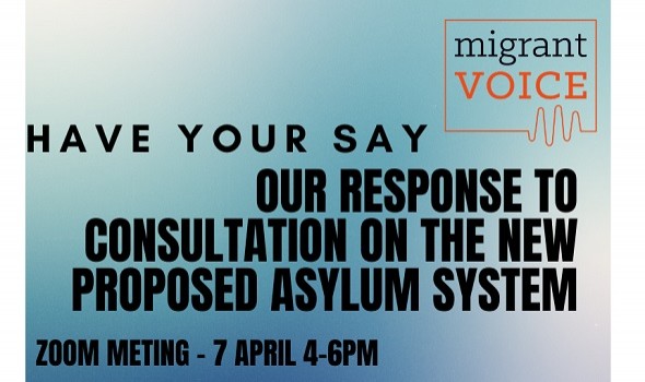  Migrant Voice - Network meeting to feed into consultation on changes to the asylum system