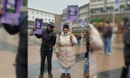  Migrant Voice - Migrant Voice ambassador speaks out at #KilltheBill protest