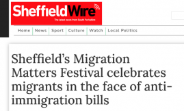  Migrant Voice - Migrant Voice report featured in Sheffield Wire