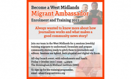  Migrant Voice - Join our next Migrant Ambassadors programme!