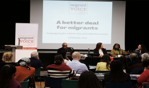  Migrant Voice - â€œA better deal for migrantsâ€�: A day of sparking ideas for a fairer immigration system