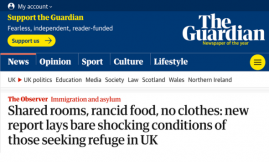  Migrant Voice - Migrant Voice report on asylum hotels featured in the Guardian