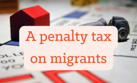  Migrant Voice - A penalty tax on migrants is no solution to public pay