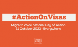  Migrant Voice - Take a stand against extortionate visa fees