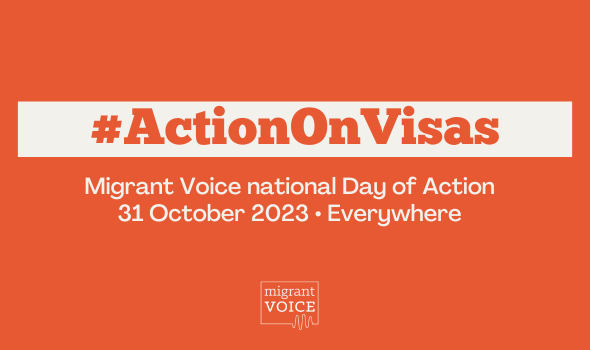  Migrant Voice - Take a stand against extortionate visa fees