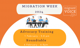  Migrant Voice - Join us for Migration Week 2024