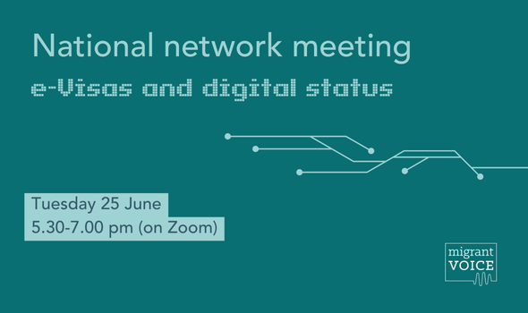  Migrant Voice - National network meeting on e-visas