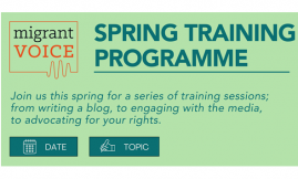  Migrant Voice - Spring Training series