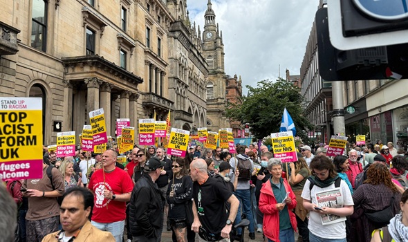  Migrant Voice - Glasgow sends a loud, clear message: refugees are welcome here