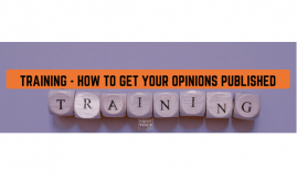  Migrant Voice - London training - How to get your opinions published