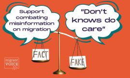 Migrant Voice - Challenging misinformation on immigration must be a priority