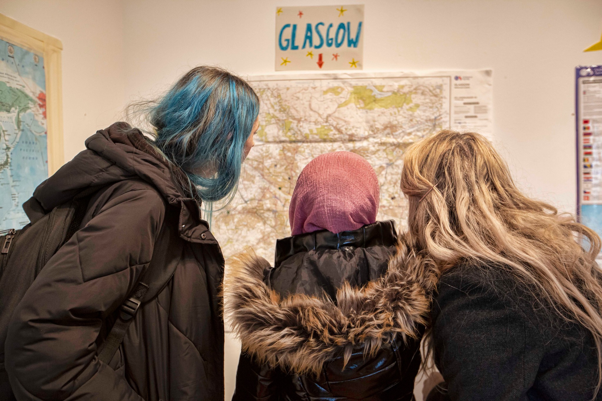 our welcome event at kelvingrove art gallery