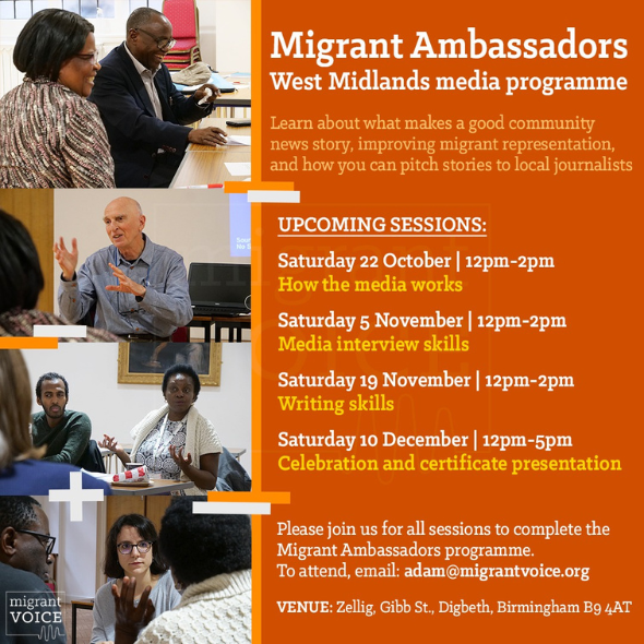 new round of migrant ambassadors programme launched in the west midlands