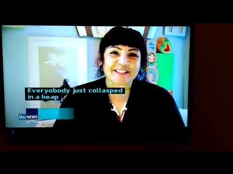 mv member nas popalzai on itv central after being granted refugee status